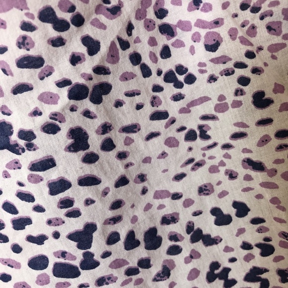 AMERICAN EAGLE Purple Spotted Scarf - Picture 5 of 6